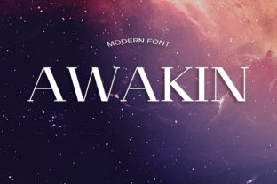 Awakin: A Timeless Display Font for Editorial Design