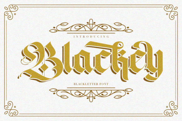 Blackey: The Font That Elevates Your Brand