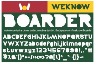 Boarder: A Bold Display Font for Web Design