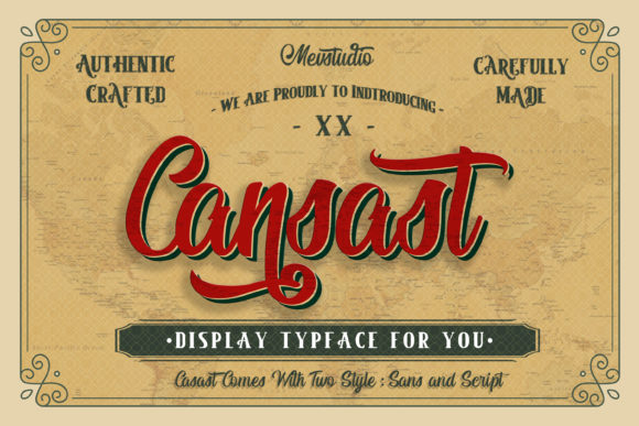 Cansast Display Font Review
