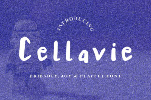 Cellavie: A Friendly Display Font for Creative Branding