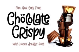 Chöcolate Crispy: A Joyful Display Font for Creative Projects