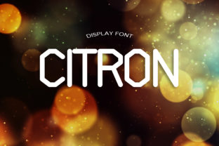 Citron: A Display Font with Quiet Confidence