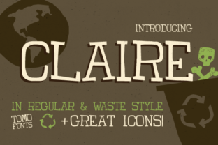 Claire Display Font Review for Design Projects