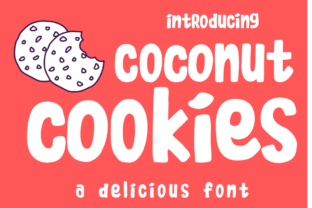 Coconut Cookies: A Font for Crafters Who Love Charm