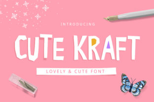 Cute Kraft: A Display Font for Modern Web Design