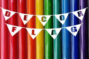 Decor Flag: A Festive Font for Creative Branding