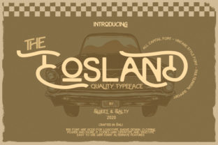 Eosland: A Playful Display Font for Dynamic Web Design