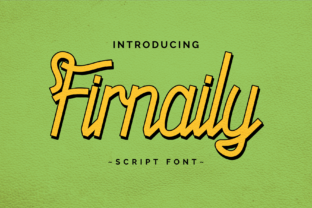 Firnaily: A Retro Font for Modern Web Design
