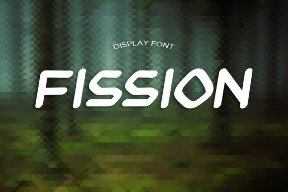 Fission: A Modern Display Font for Editorial Design