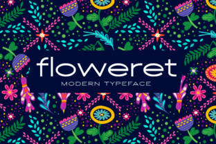 Floweret: A Timeless Display Font for Modern Branding