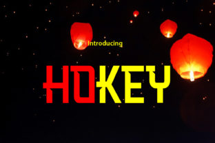 Hokey: A Stylish Display Font for Handmade Creations
