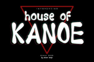 House of Kanoe Font for Handmade Creations