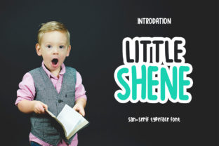 Littleshen: A Friendly Display Font for Digital Creatives