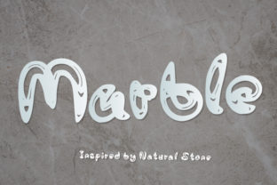 Marble: A Laid-Back Display Font for Creative Branding