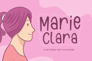 Marie Clara: A Whimsical Display Font for Web Design