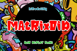 Matrixoid: A Bold Display Font for Eye-Catching Branding
