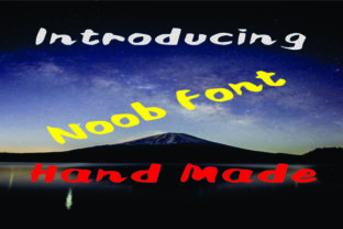 Noob: A Font That Makes Every Label and Invitation Shine