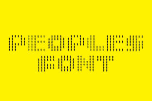 Peoples Font: A Human Touch in Editorial Design
