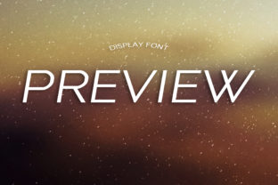 Preview: A Modern Display Font for Your Brand