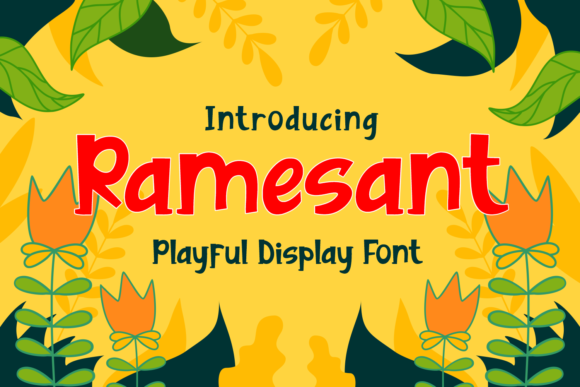 Ramesant: A Playful Font for Bold Branding