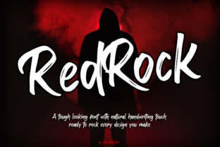 Red Rock Font for Business Branding