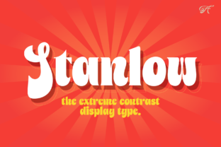 Stanlow: A Bold Display Font for Web Design and Branding