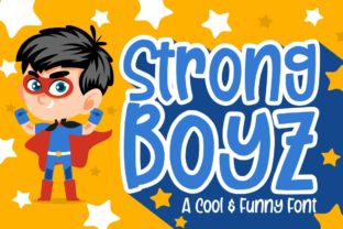 Strong Boyz: A Playful Font for Professional Branding