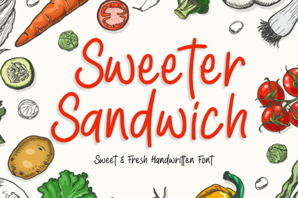 Sweeter Sandwich Font for Editorial Design