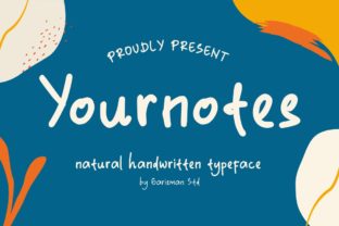Yournotes Font for Handmade Creations